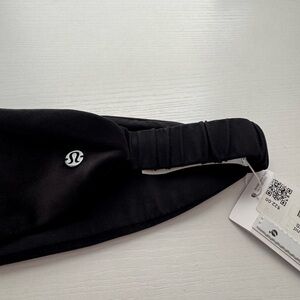 Lululemon Black Velour Athletic Headband